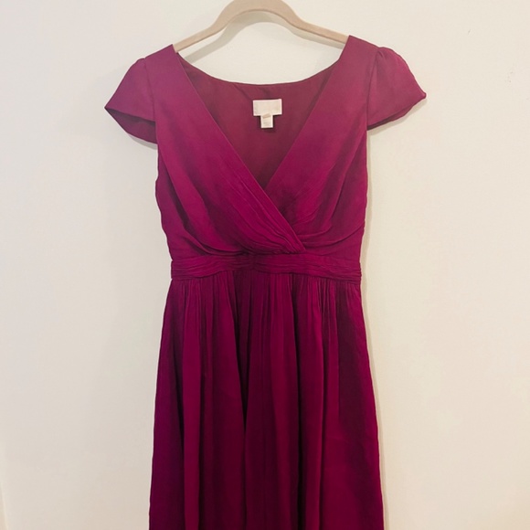 J Crew Chiffon Cocktail Dress - Picture 3 of 5